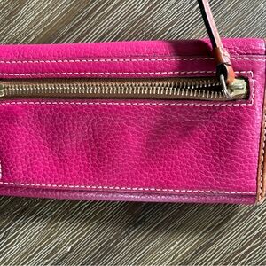 COPY - Dooney & Bourke pink wallet